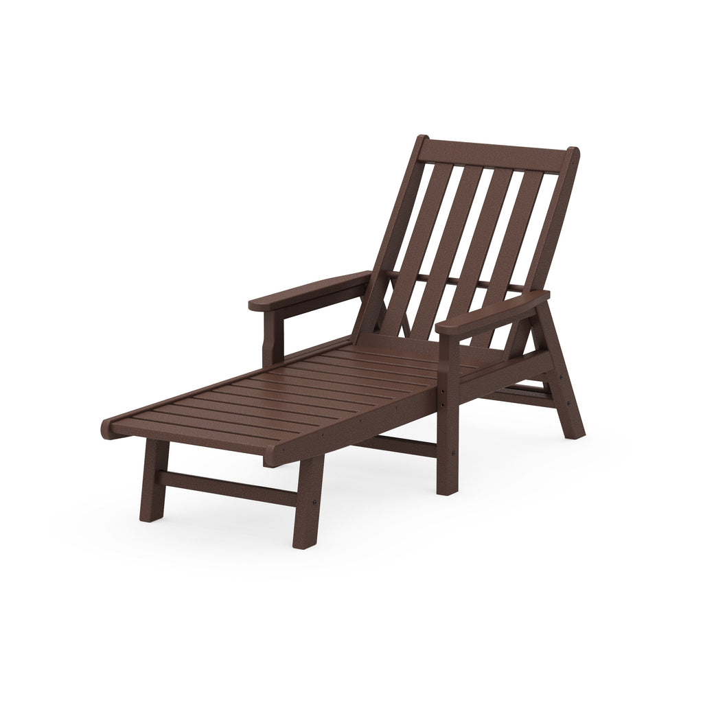 Vineyard Chaise with Arms