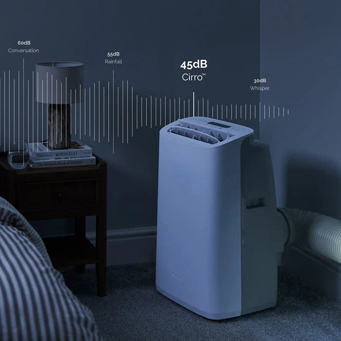 Meaco Cirro® 12000 BTU Super Quiet Smart Portable Air Conditioner - Cooling Only