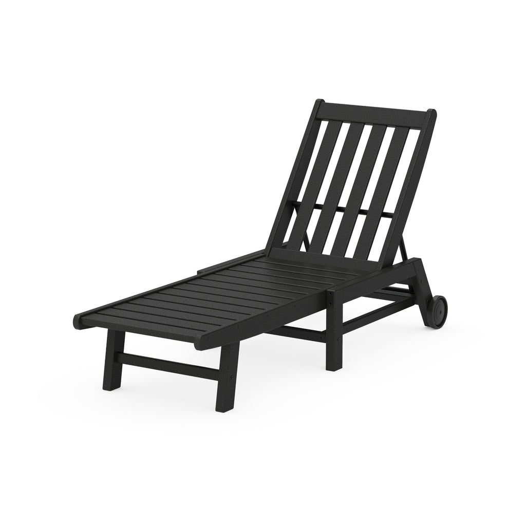 Vineyard Chaise with Wheels