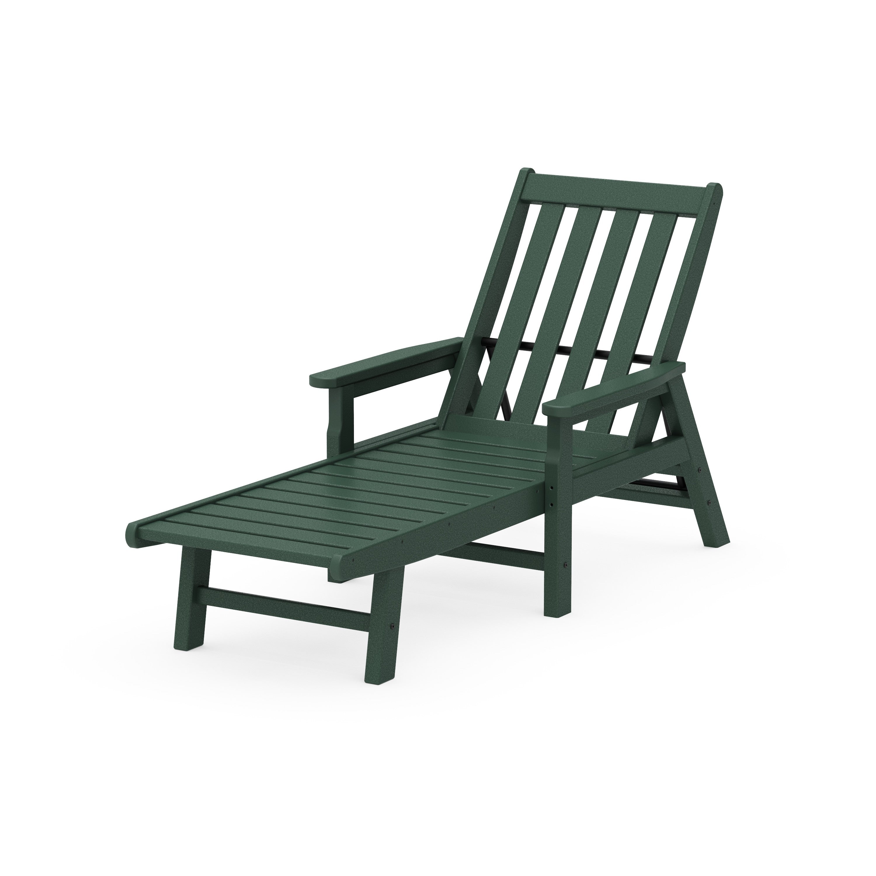 Vineyard Chaise with Arms