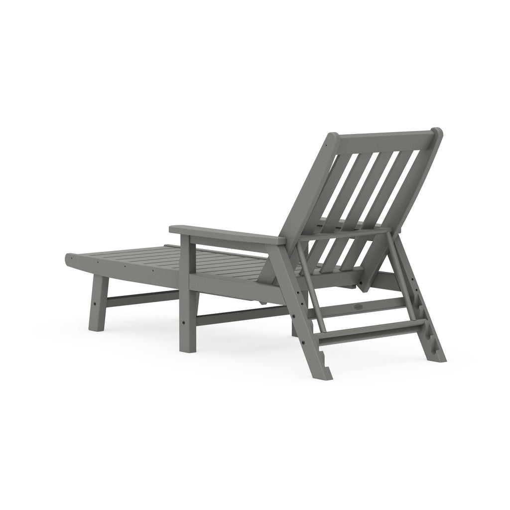 Vineyard Chaise with Arms