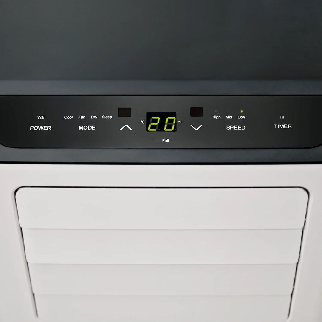 14,000 BTU 3-in-1 Portable Air Conditioner with Dehumidification Function - Smart Wifi App