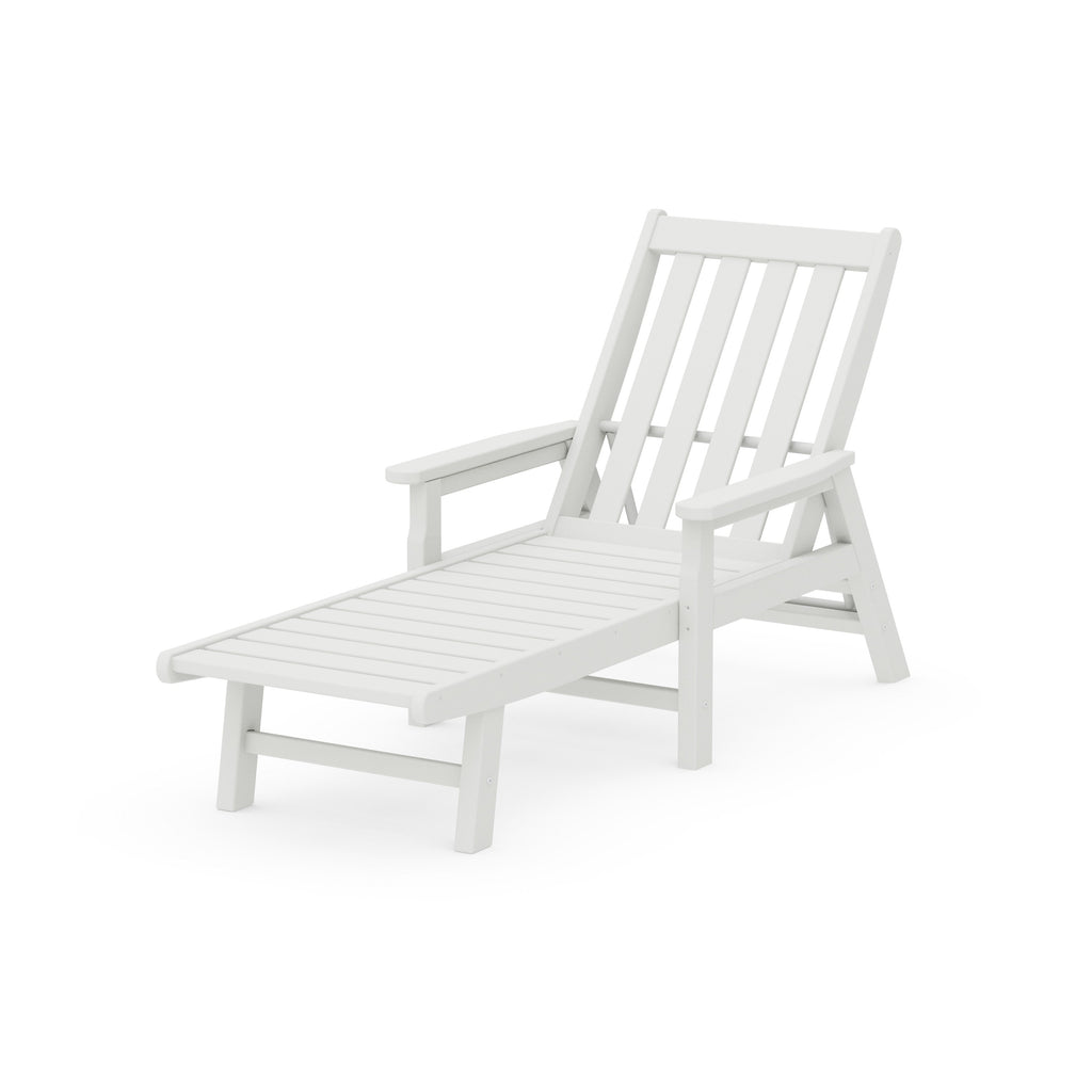 Vineyard Chaise with Arms