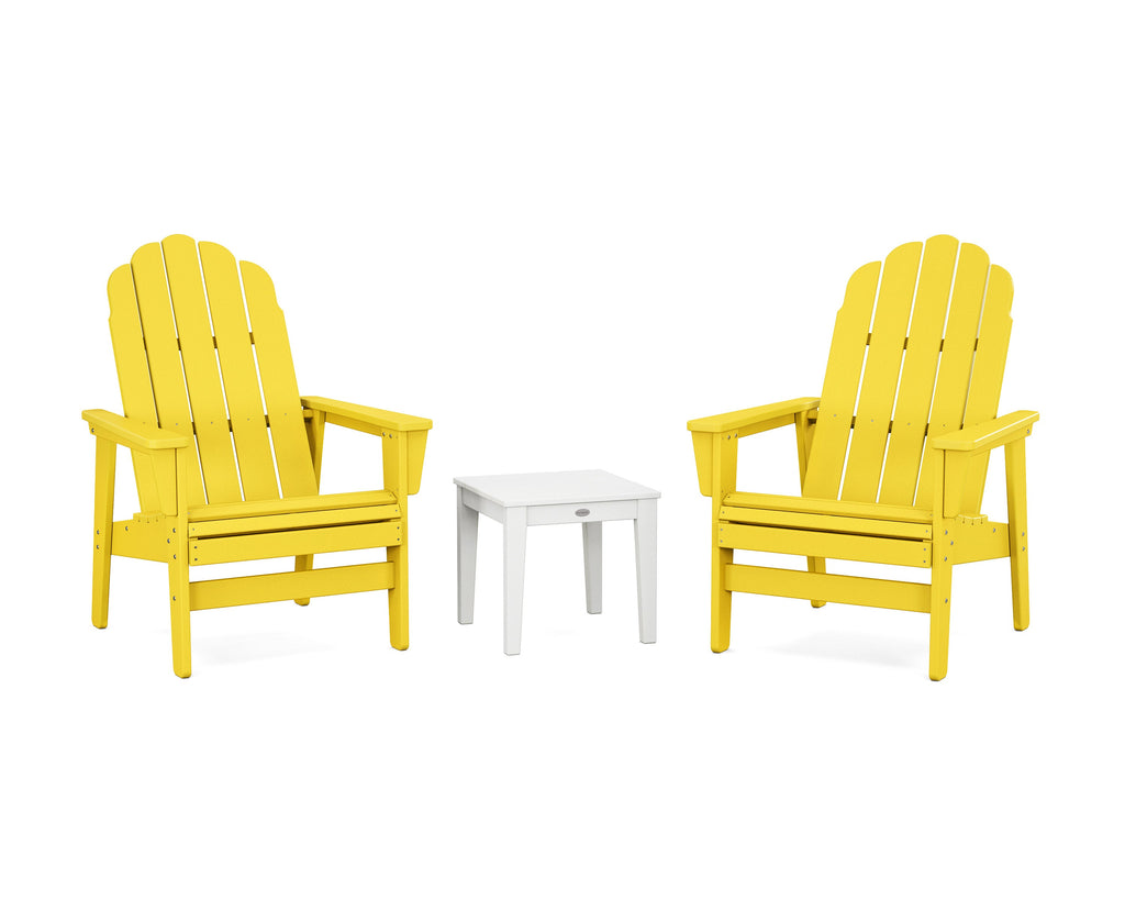 3-Piece Vineyard Grand Upright Adirondack Set