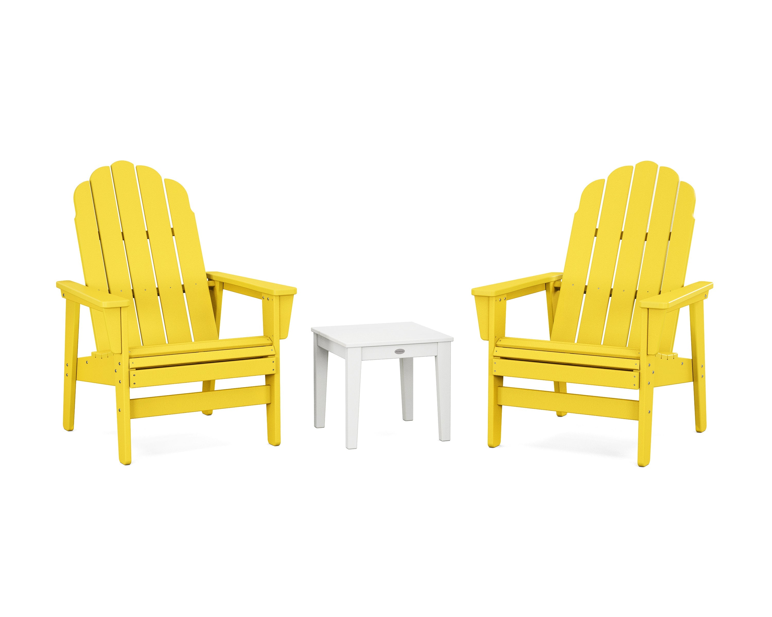 3-Piece Vineyard Grand Upright Adirondack Set