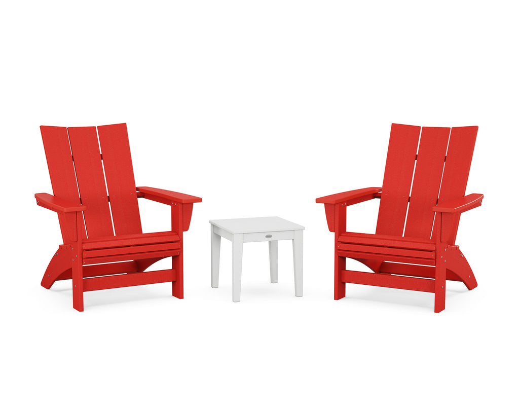 3-Piece Modern Grand Adirondack Set
