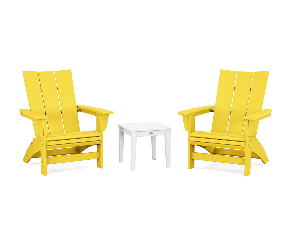 3-Piece Modern Grand Adirondack Set