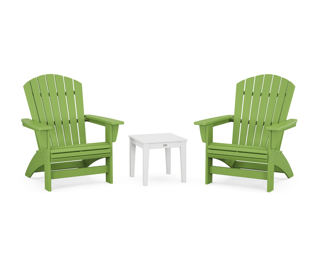 3-Piece Nautical Grand Adirondack Set