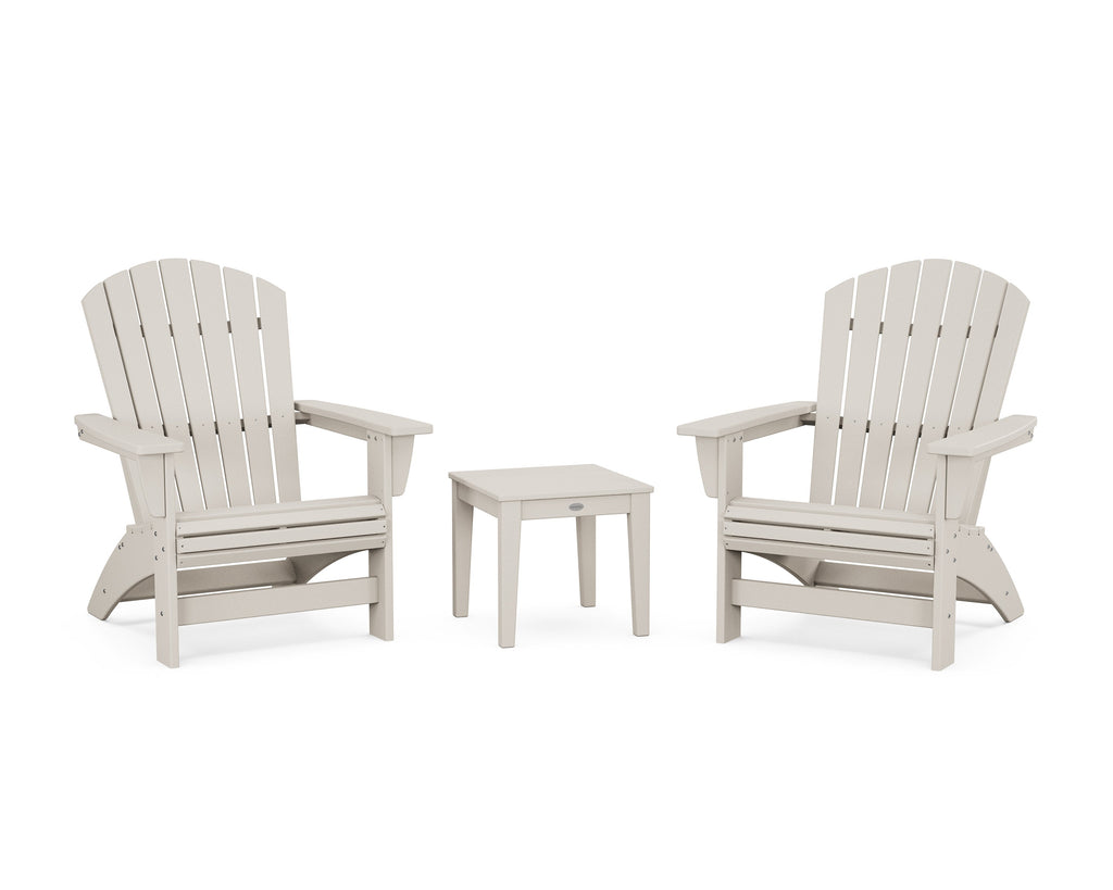 3-Piece Nautical Grand Adirondack Set