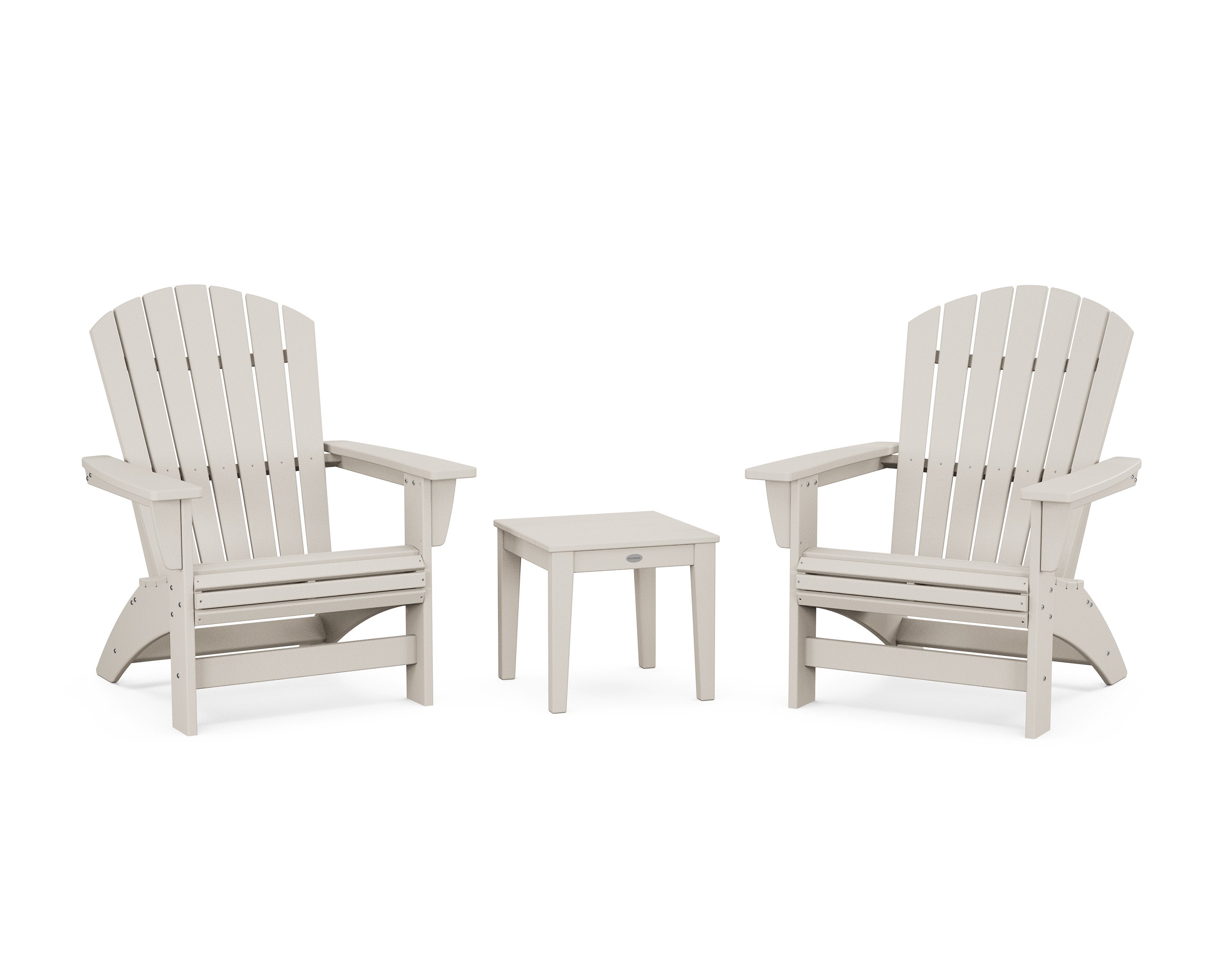 3-Piece Nautical Grand Adirondack Set