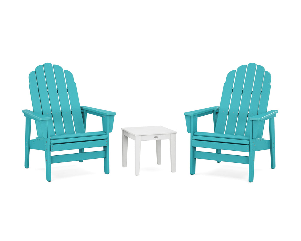 3-Piece Vineyard Grand Upright Adirondack Set