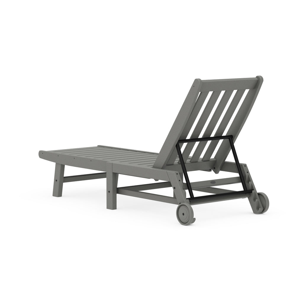 Vineyard Chaise with Wheels