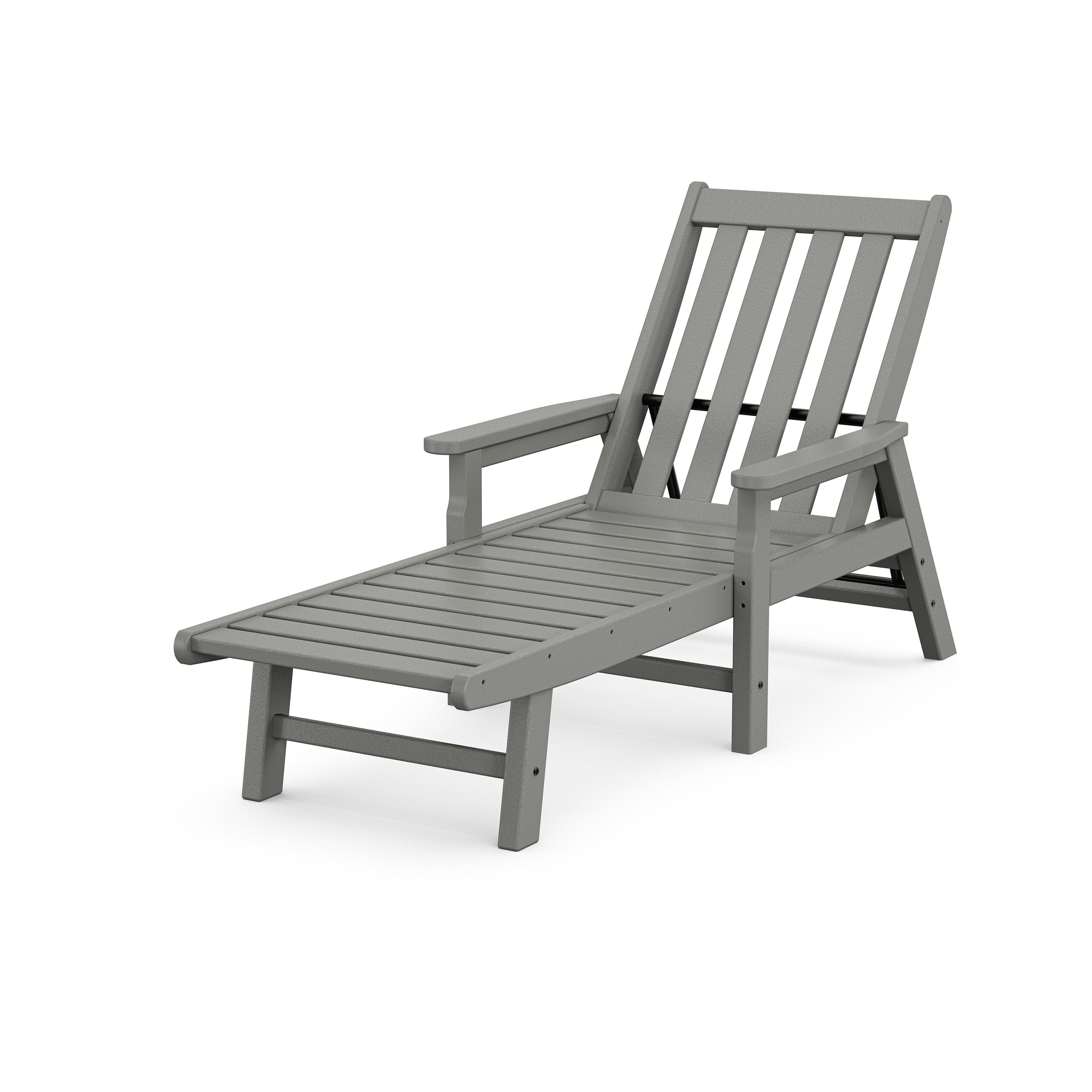 Vineyard Chaise with Arms