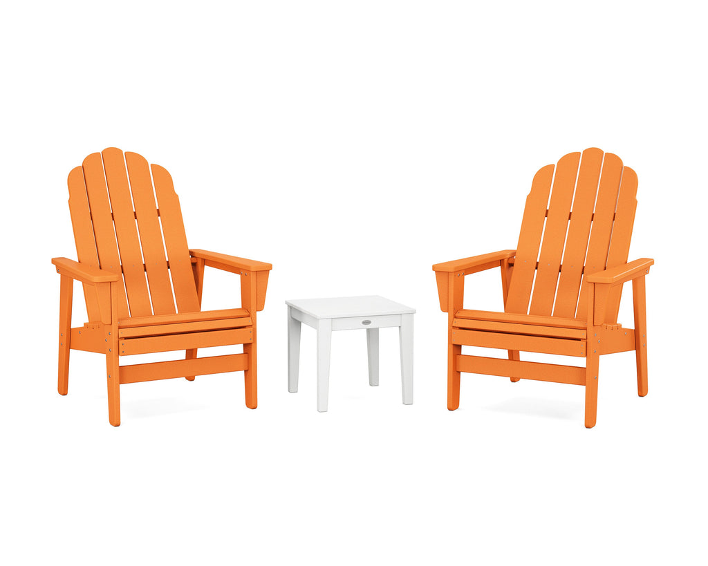 3-Piece Vineyard Grand Upright Adirondack Set