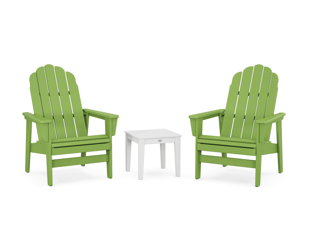 3-Piece Vineyard Grand Upright Adirondack Set