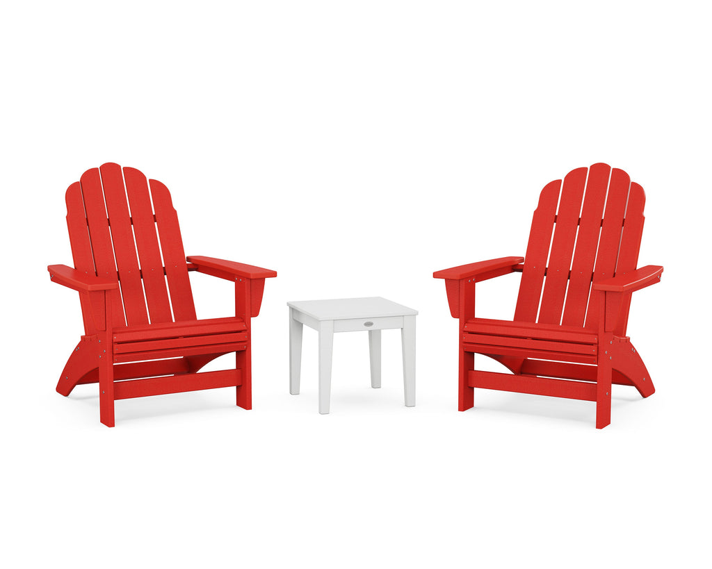 3-Piece Vineyard Grand Adirondack Set