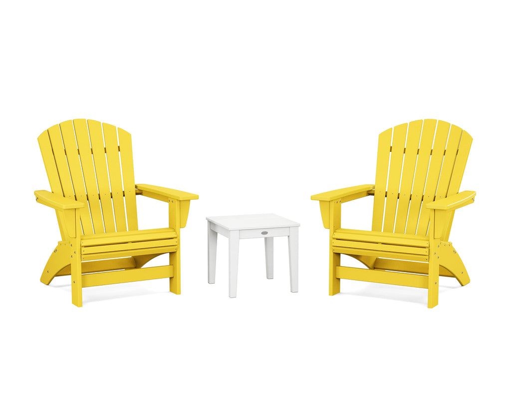 3-Piece Nautical Grand Adirondack Set