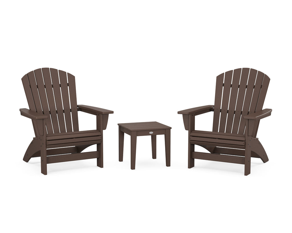 3-Piece Nautical Grand Adirondack Set