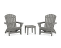 3-Piece Nautical Grand Adirondack Set