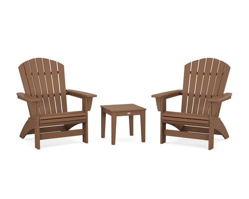 3-Piece Nautical Grand Adirondack Set