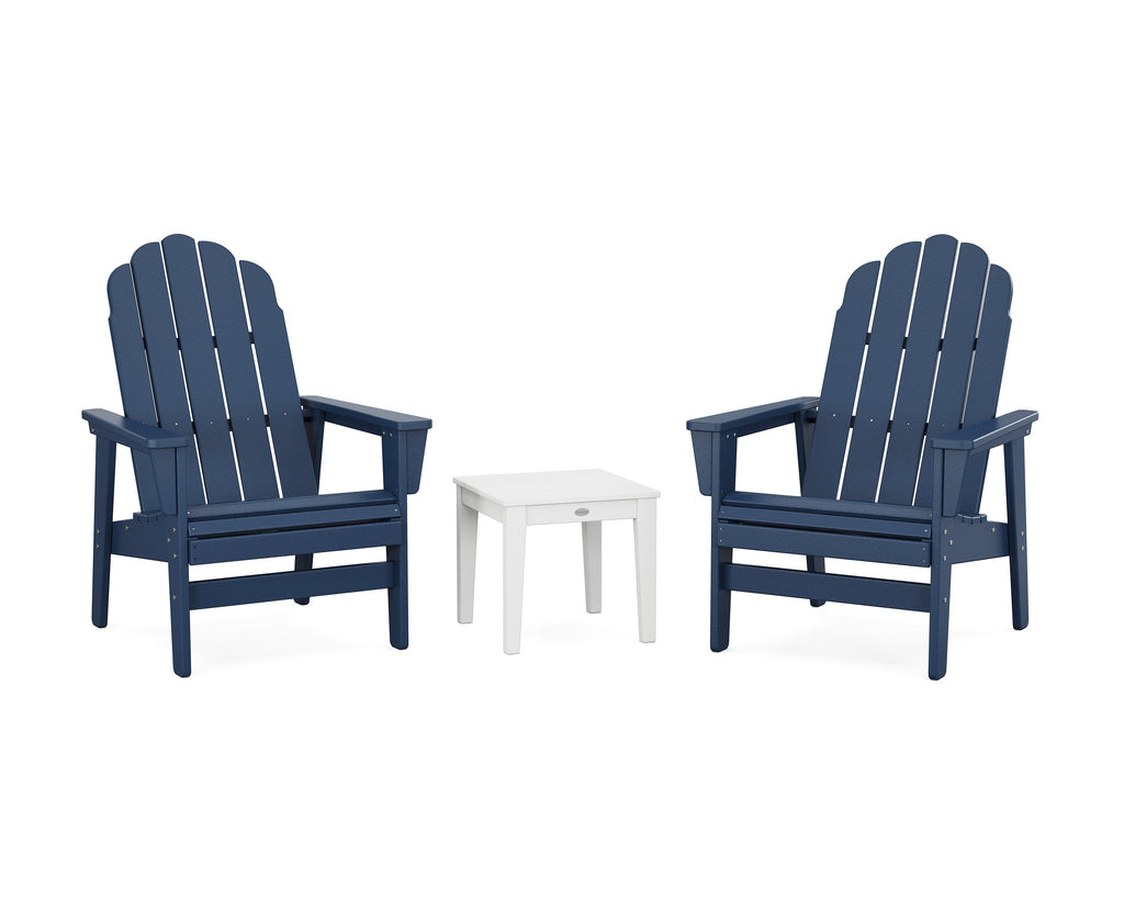 3-Piece Vineyard Grand Upright Adirondack Set
