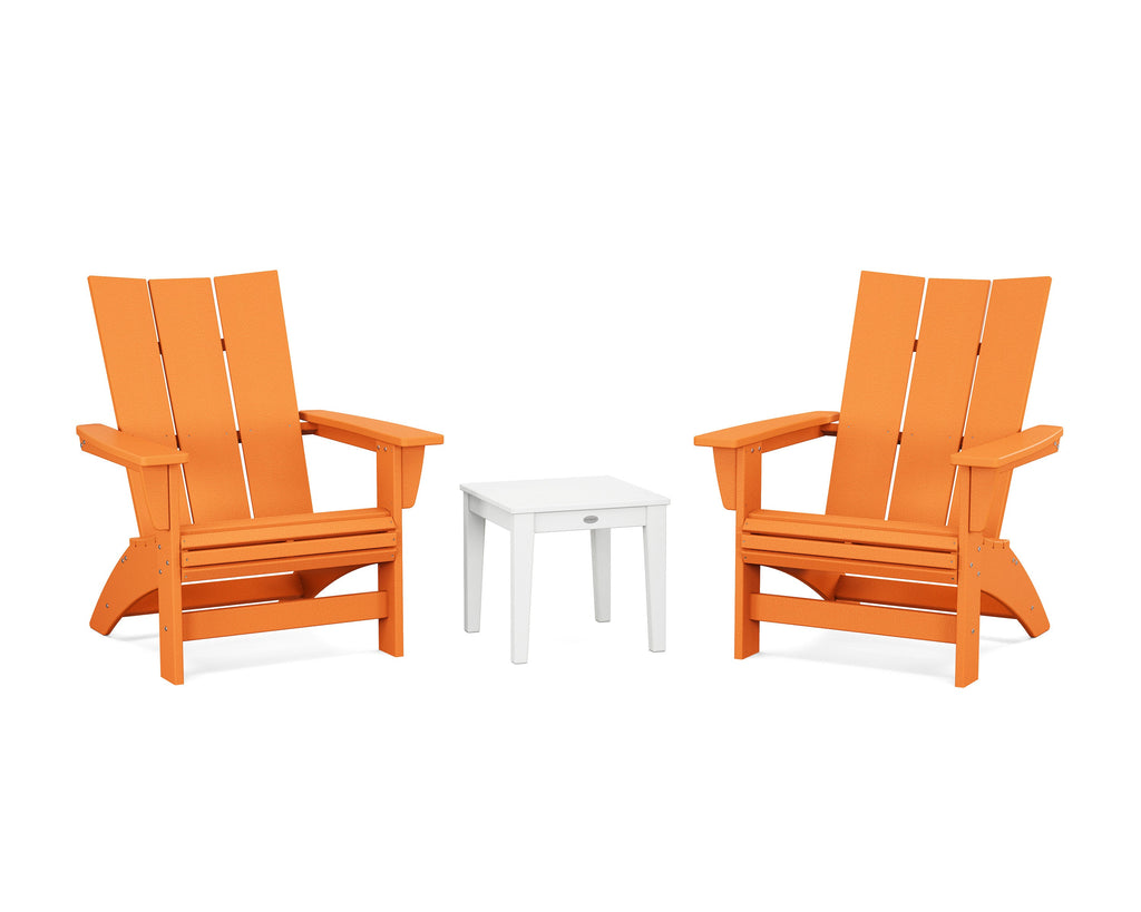 3-Piece Modern Grand Adirondack Set