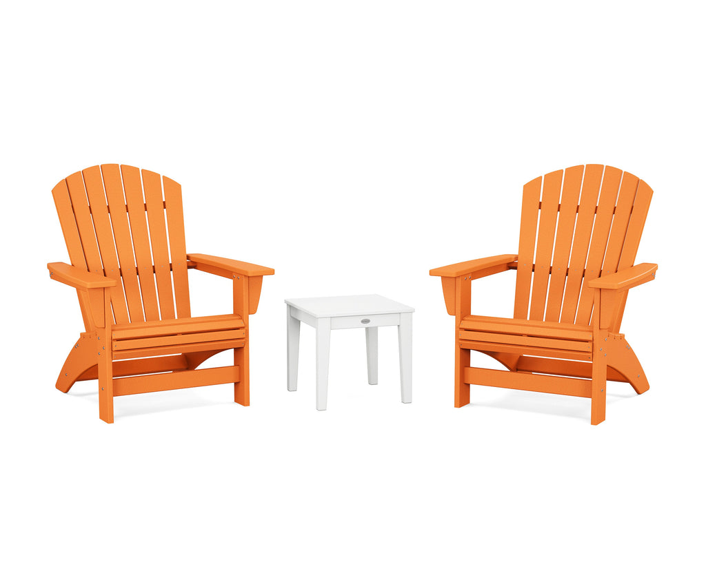 3-Piece Nautical Grand Adirondack Set